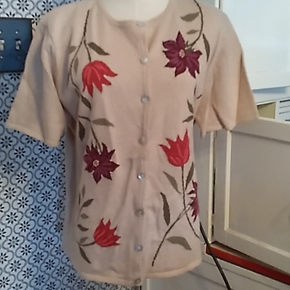 Vintage Alfred Dunner XL cardigan sweater